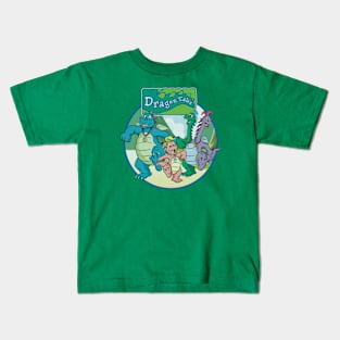 Kids Cartoon Dragons Kids T-Shirt